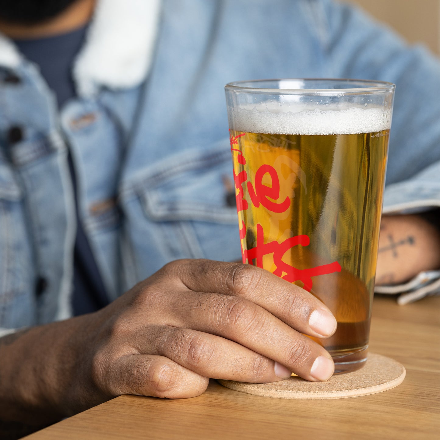Boogie NightsShaker pint glass